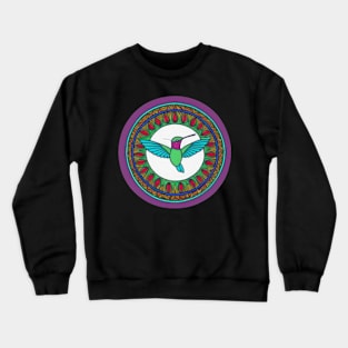 Hummingbird: Beautiful, Bright, & Colorful  | Crewneck Sweatshirt